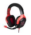 Konix Naruto KX AKATSUKI HEADSET Auriculares Alámbrico Diadema Juego Negro, Rojo