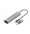 i-tec USB-C/USB-A Charging Metal HUB 7 Port