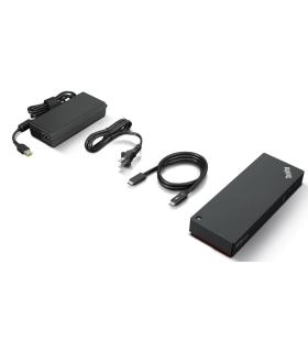 Lenovo ThinkPad Universal Thunderbolt 4 Smart Dock Alámbrico Negro