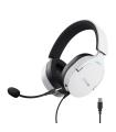 Trust GXT 490 FAYZO Auriculares Alámbrico Diadema Motocicleta USB tipo A Negro, Blanco