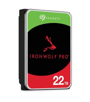 Seagate IronWolf Pro ST22000NT001 disco duro interno 22 TB 7200 RPM 512 MB 3.5" Serial ATA III