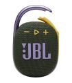 Altavoz Con Bluetooth JBL Clip 4/ 5W/ 1.0/ Verde