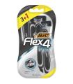 Cuchilla De Afeitar Bic Flex 4/ 4 Uds