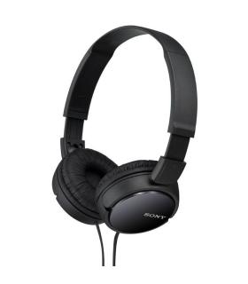 Auriculares Sony MDR-ZX110B/ Jack 3.5/ Negros