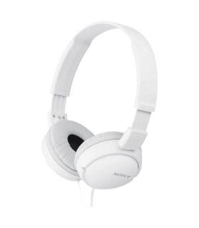 Auriculares Sony MDR-ZX110W/ Jack 3.5/ Blancos