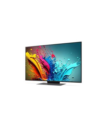 LG QNED 55QNED87T6B Televisor 139,7 cm (55") 4K Ultra HD Smart TV Wifi Negro, Plata