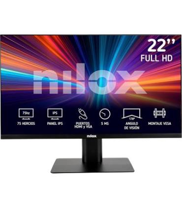 NILOX NXM22FHD11 Monitor 21.5 VA 75hz 5ms VGA HDM