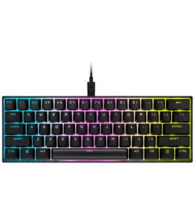 Corsair K65 RGB MINI 60% Mechanical Gaming teclado USB QWERTY Ingls, Espaol Negro