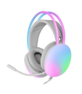 MARSGAMING Auriculares MH-GLOW PC/Ps4-5/xbox White