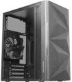 Caja Microatx Gaming Mars Gaming Mc-1500 Black Frontal Metal-mesh Lateral Crital Templado Completo Sin Fuente De Alientacion