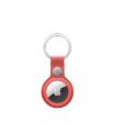 AIRTAG FINEWOVEN KEY RING CORAL