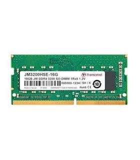 Sodimm 16gb 3200mhz Ddr4 Transcend 1.2v Cl22 1rx8 Jm3200hse-16g