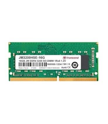 Sodimm 16gb 3200mhz Ddr4 Transcend 1.2v Cl22 1rx8 Jm3200hse-16g