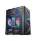 Caja Microatx Gaming Mars Gaming Mc-me Black Frontal Mesh Con 2 Ventiladores Frgb 120mm Lateral De Cristal Templado Sin Fuent