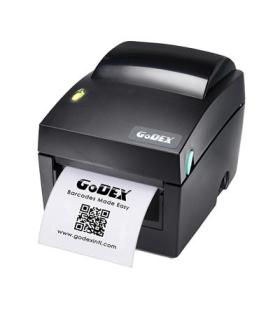 GODEX Impresora de Etiquetas DT41 TD 203 ppp. Ancho de impresion 108 mm, papel hasta 118mm.USB