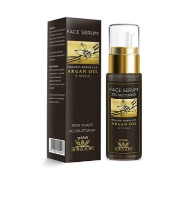 SRUM FACIAL REESTRUCTURANTE de argn puro y vainilla 30 ml