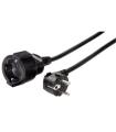 HAMA Cable Extension Schucko 10m Negro