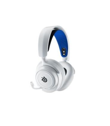 Steelseries ARCTIS NOVA 7P WHITE Auriculares Inalmbrico Diadema Juego Bluetooth Azul, Blanco