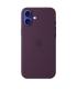 IPHONE 16 PLUS SI CASE PLUM