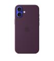 IPHONE 16 PLUS SI CASE PLUM