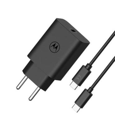 CARGADOR DE PARED MOTOROLA 30W 1XUSB-C + CABLE