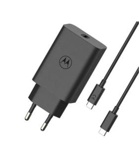 CARGADOR DE PARED MOTOROLA 68W GAN 1XUSB-C + CABLE