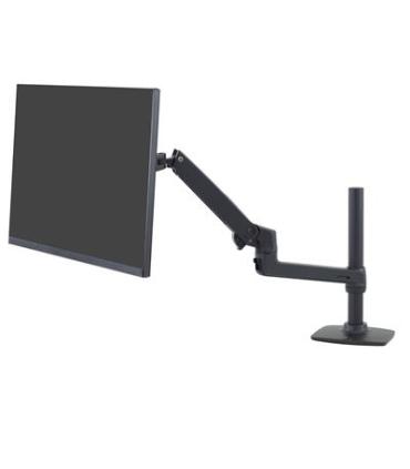 LX DESK LCD ARM TALL MATTE BLACK