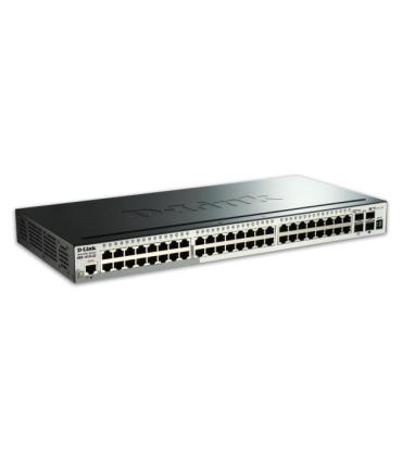 D-Link DGS-1510-52X switch Gestionado L3 Gigabit Ethernet (10 100 1000) 1U Negro