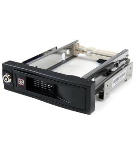 StarTech.com Rack Móvil Aluminio para Disco Duro HDD SATA de 3,5" Pulgadas sin Bandeja Bahía de 5,25"