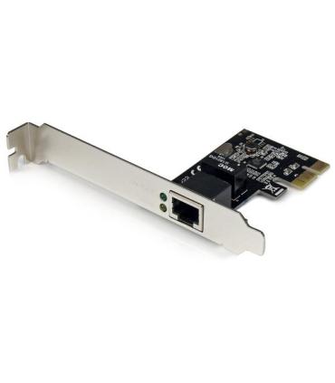 StarTech.com Adaptador Tarjeta de Red NIC PCI Express PCI-e de 1 Puerto Gigabit Ethernet - 1x RJ45 Hembra - Perfil Doble