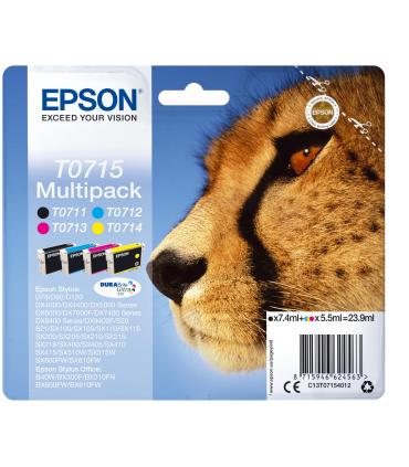 Epson Multipack T0715 4 colores (etiqueta RF)