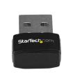 StarTech.com Micro Adaptador de Red Inalámbrica Wifi USB AC600 Externo - Wireless 1T1R 802.11ac - 2,4GHz y 5GHz