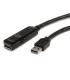 StarTech.com Cable Extensor Alargador USB 3.0 SuperSpeed Activo de 10m - USB A Macho a Hembra - Negro