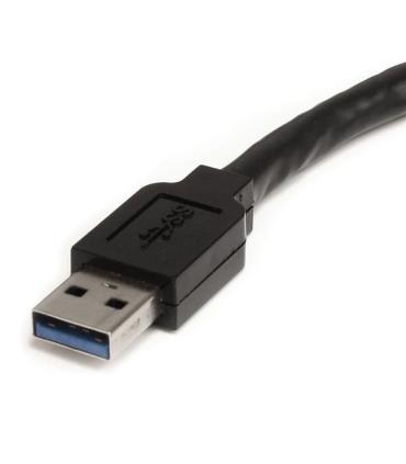 StarTech.com Cable Extensor Alargador USB 3.0 SuperSpeed Activo de 10m - USB A Macho a Hembra - Negro