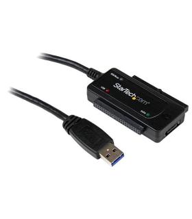 StarTech.com Adaptador Convertidor SATA IDE 2,5 3,5 a USB 3.0 Super Speed para Disco Duro HDD - Serial ATA USB A