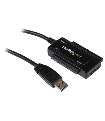 StarTech.com Adaptador Convertidor SATA IDE 2,5 3,5 a USB 3.0 Super Speed para Disco Duro HDD - Serial ATA USB A