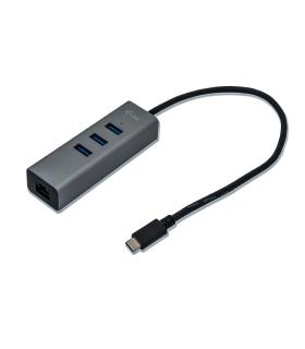 i-tec Metal USB-C HUB 3 Port + Gigabit Ethernet Adapter