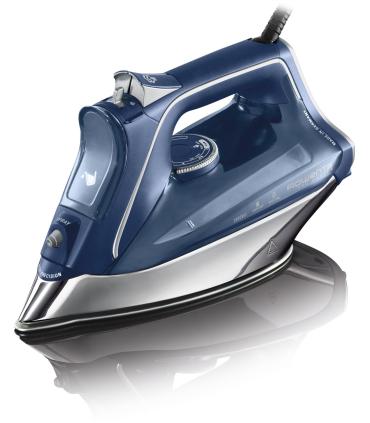 Rowenta DW8215 Plancha vapor-seco Suela Microsteam 400 HD Láser 2800 W Azul