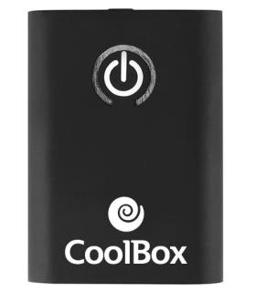 CoolBox COO-BTALINK transmisor de audio inalámbrico 3,5 mm 15 m Negro