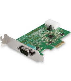 StarTech.com Tarjeta PCI Express Adaptadora de 1 Puerto Serie RS232 - Tarjeta Controladora Serial PCIe RS232 - PCIe a DB9