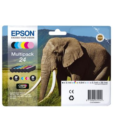 Epson Elephant Multipack 6-colours 24 Claria Photo HD Ink