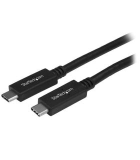 StarTech.com Cable de 1m USB-C a USB Type C de Carga - Cable USB Tipo C USBC USB 3.0 de 5Gbps