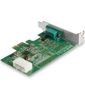 StarTech.com Tarjeta Adaptadora Serie PCI Express RS232 de 4 Puertos - Tarjeta Controladora Serie PCIe RS232 - PCIe a Serie DB9