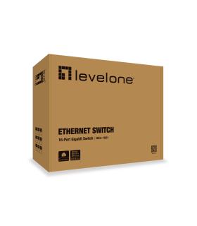 LevelOne Switch 16 Puertos Gigabit