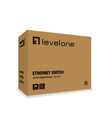 LevelOne Switch 16 Puertos Gigabit