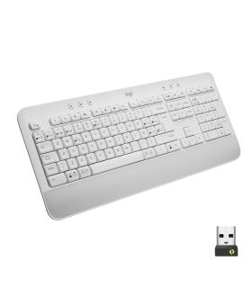 Logitech Signature K650 teclado Oficina Bluetooth QWERTY Español Blanco