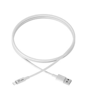 Tripp Lite M100-006-WH Cable de Sincronización y Carga USB A a Lightning, Certificado MFi - Blanco, M M, USB 2.0, 1.83 m [6