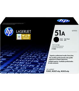 HP Cartucho de tóner original LaserJet 51A negro