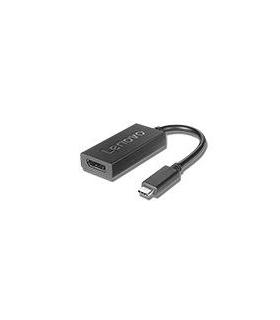 Lenovo 4X90Q93303 adaptador de cable de vídeo 0,2 m USB Tipo C DisplayPort Negro