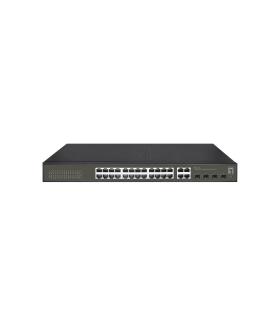 LevelOne GES-2128 switch Gestionado L2 Gigabit Ethernet (10 100 1000) Negro